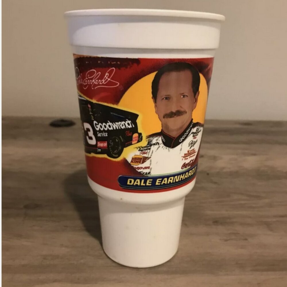 1999 Burger Kong Dale Earnhardt Plastic Cup